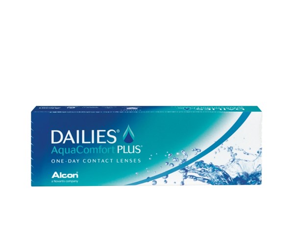 Lentes de contato Dailies AquaComfort Plus - Caixa com 30 lentes