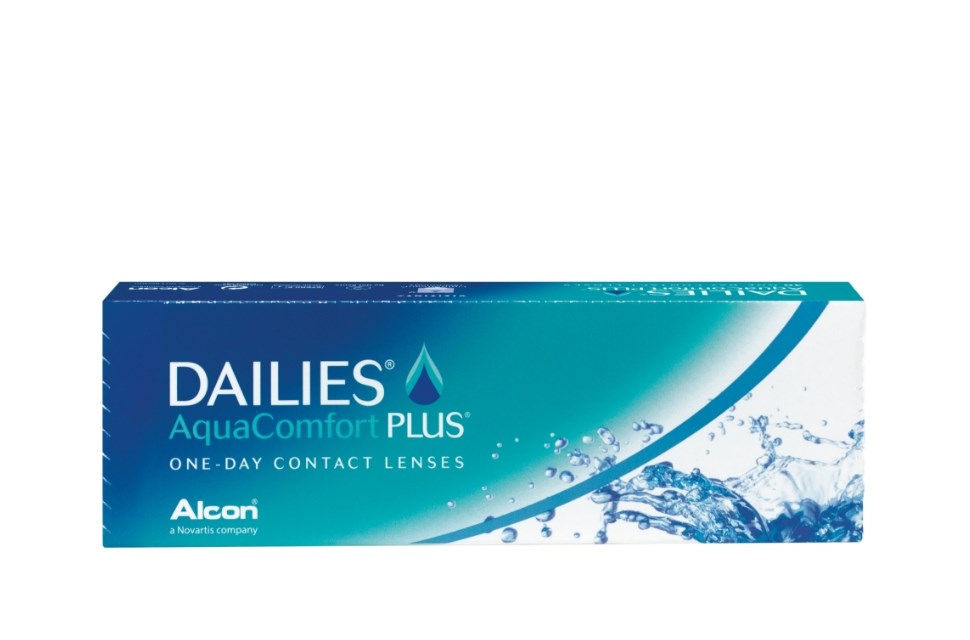 Lentes de contato Dailies AquaComfort Plus - Caixa com 30 lentes-foto-do-produto-0