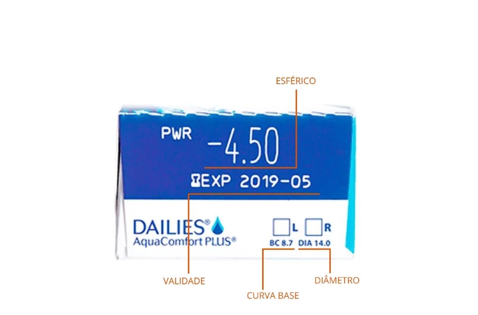 Lentes de contato Dailies AquaComfort Plus - Caixa com 30 lentes-foto-do-produto-1
