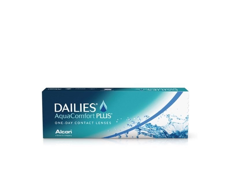 Lentes de contato Dailies AquaComfort Plus - Caixa com 30 lentes - 1