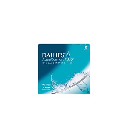 Lentes de contato Dailies AquaComfort Plus - Caixa com 90 lentes