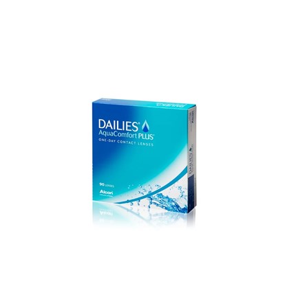 Lentes de contato Dailies AquaComfort Plus - Caixa com 90 lentes
