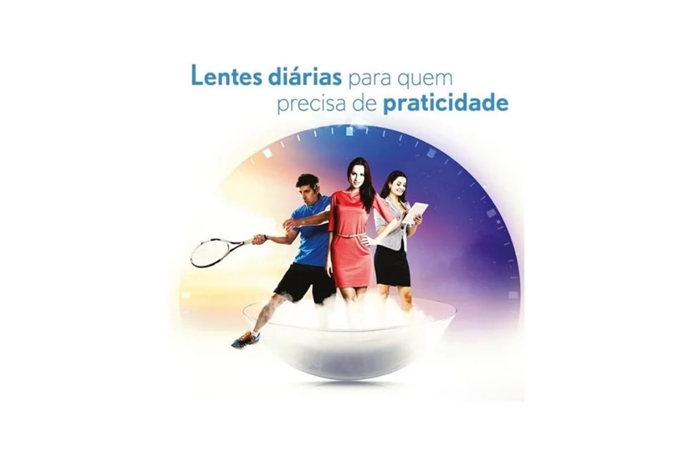Lentes de contato Soflens Daily