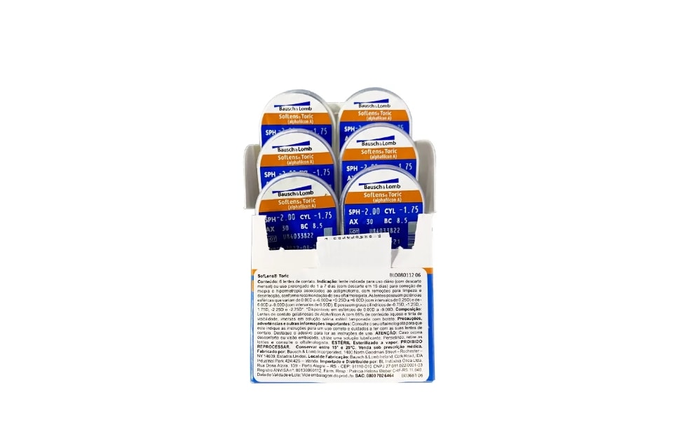 Lentes de Contato Soflens Toric