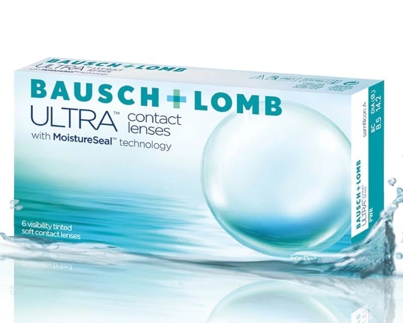 Lentes de contato Ultra com MoistureSeal - 1