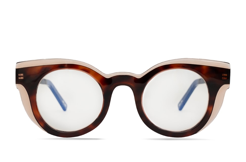 Nina - Demi Ruivo + Marrom Cristal