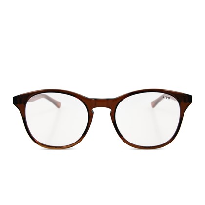 Óculos de grau Livo Art - Caramelo