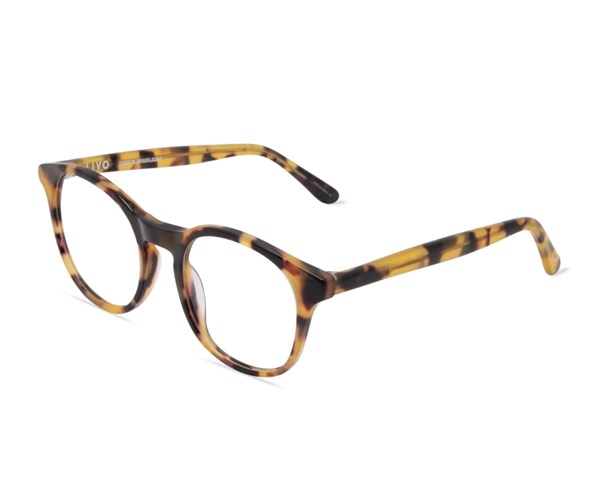 Óculos de grau Livo Art - Demi Amarelo