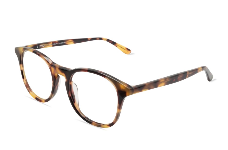 Óculos de grau Livo Art - Demi Amarelo 2-foto-do-produto-1