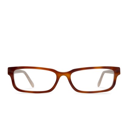 Óculos de grau Livo Celina - Demi Ruivo + Creme