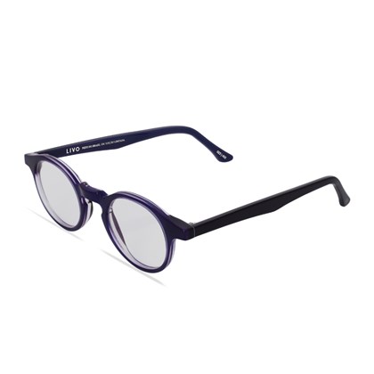 Óculos de grau Livo Chico - Azul + Preto