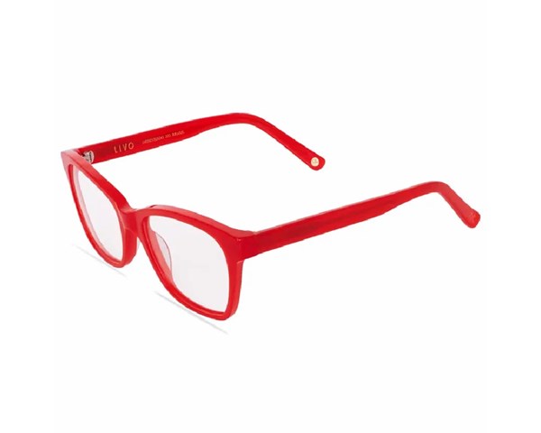 Óculos de grau Livo Cris - Vermelho