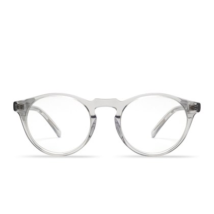 Óculos de grau Livo Fred - Cinza Cristal