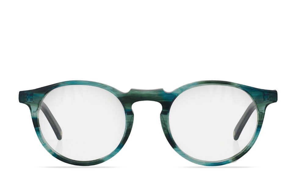 Óculos de grau Livo Fred - Verde Rajado-foto-do-produto-0