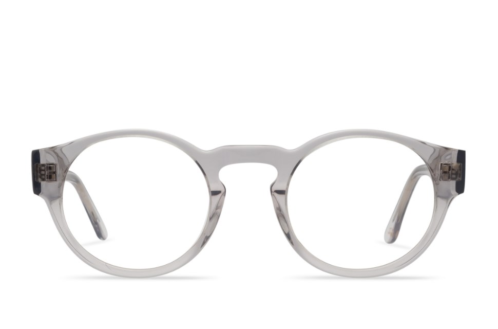 Óculos de grau Livo Jules - Cinza Cristal-foto-do-produto-0