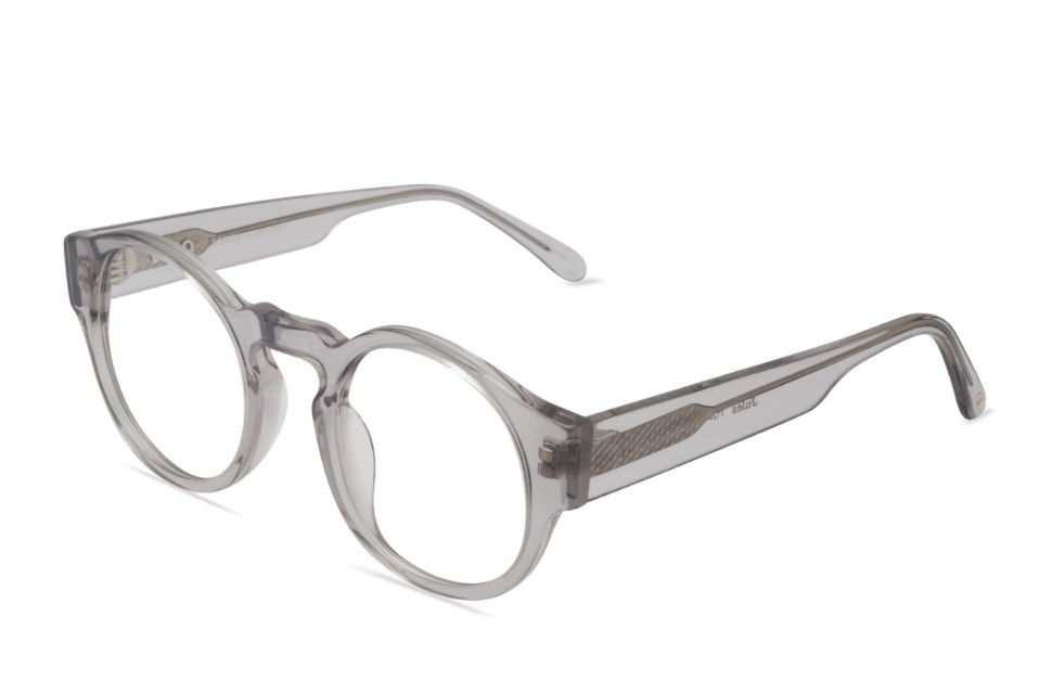 Óculos de grau Livo Jules - Cinza Cristal-foto-do-produto-1