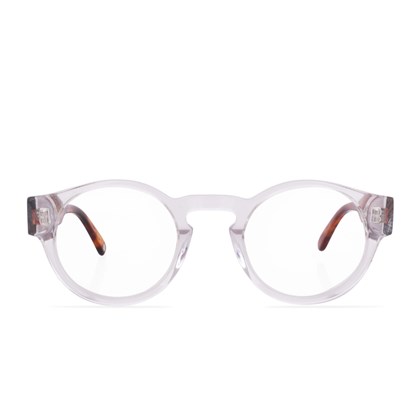 Óculos de grau Livo Jules - Cristal + Demi Ruivo