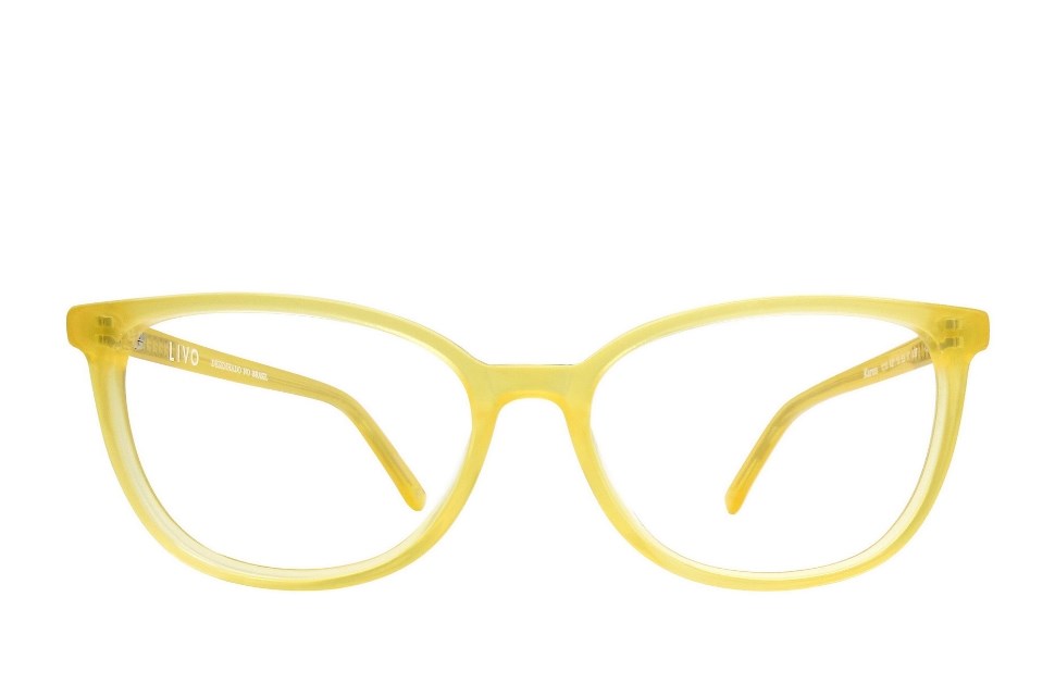 Óculos de grau Livo Karen - Amarelo-foto-do-produto-0