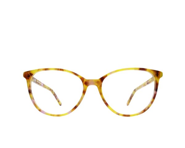 Óculos de grau Livo Lu Demi - Amarelo + Lavanda