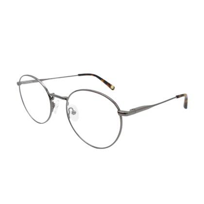 Óculos de grau Livo Martin - Chumbo Brilho