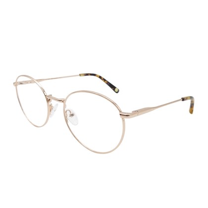 Óculos de grau Livo Martin - Ouro Brilho
