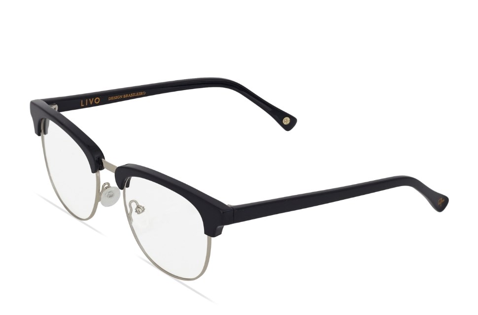 Óculos de grau Livo Massimo - Preto-foto-do-produto-1