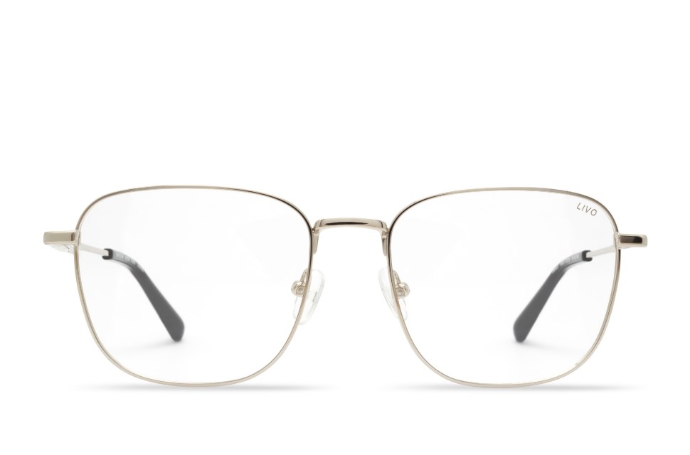Óculos de grau Livo Max - Prata Brilho-foto-do-produto-0