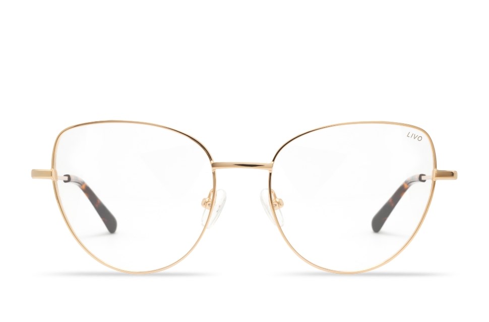 Óculos de grau Livo Mel - Ouro Brilho-foto-do-produto-0
