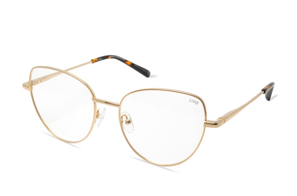 Óculos de grau Livo Mel - Ouro Brilho-foto-do-produto-1