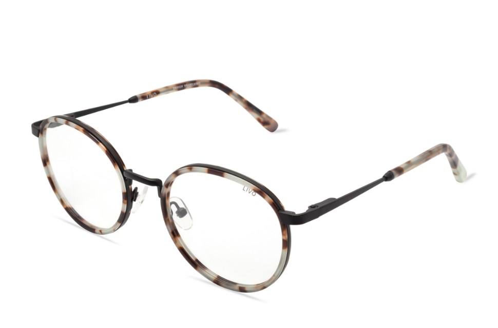 Óculos de grau Livo Mica - Demi Branco-foto-do-produto-1