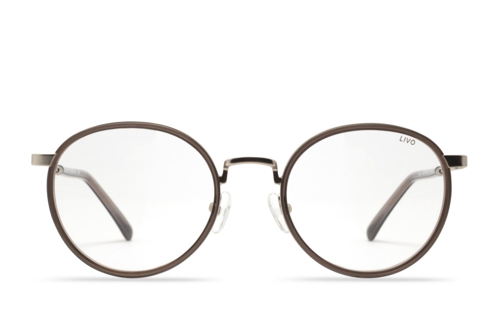 Óculos de grau Livo Mica - Prata Fosco-foto-do-produto-0