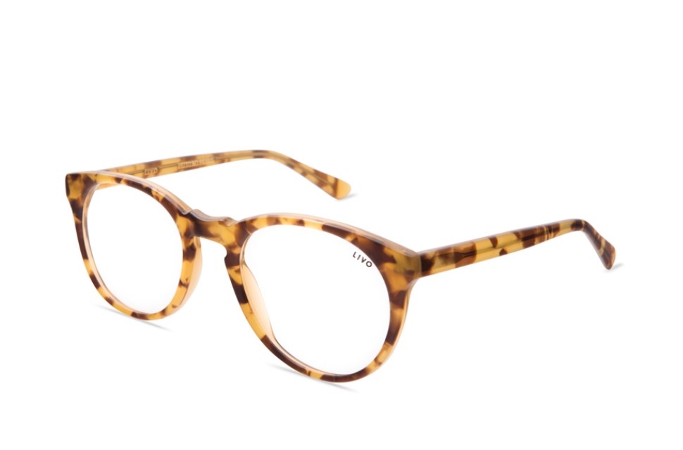 Óculos de grau Livo Miles - Demi Amarelo-foto-do-produto-1