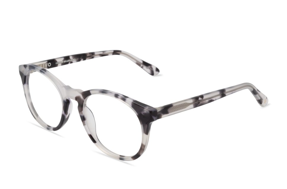 Óculos de grau Livo Miles - Demi Branco-foto-do-produto-1