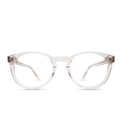 Óculos de grau Livo Miles - Nude Cristal