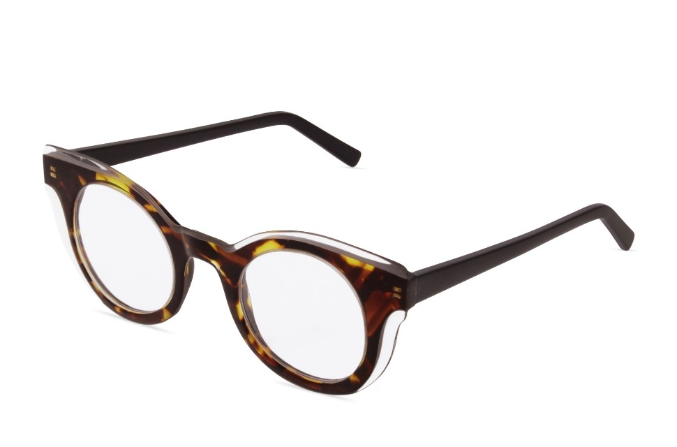 Óculos de grau Livo Nina - Demi Classico + Cristal-foto-do-produto-1
