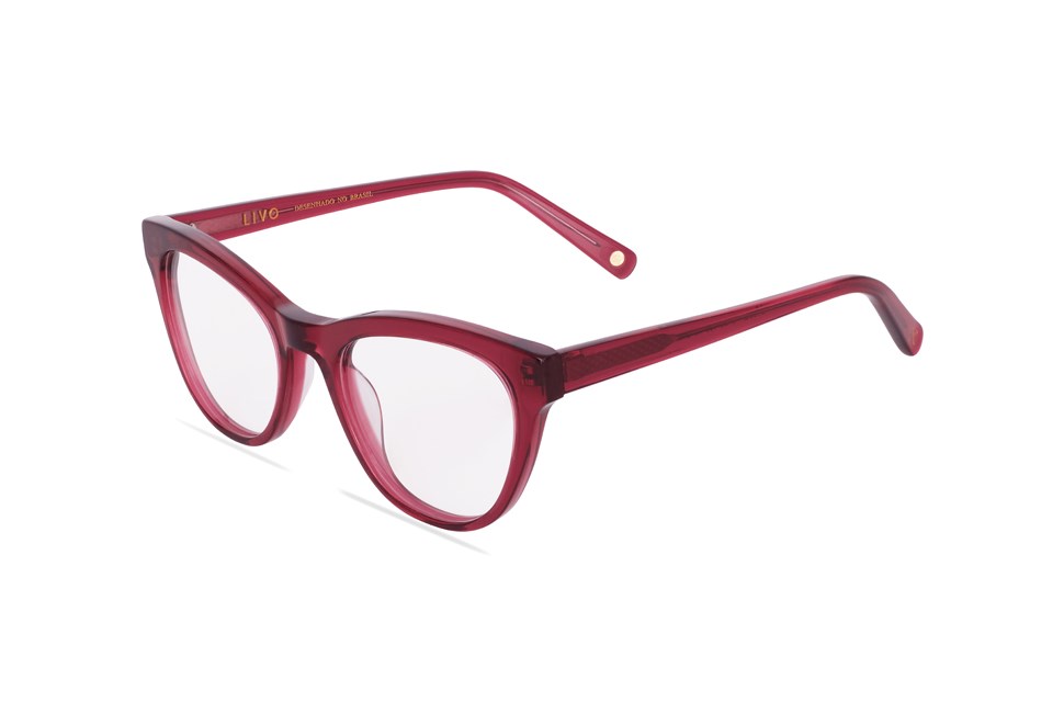 Óculos de grau Livo Nora - Vinho-foto-do-produto-1