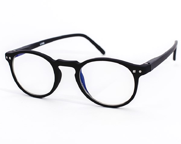 Óculos de grau Livo Orlando - Preto Fosco
