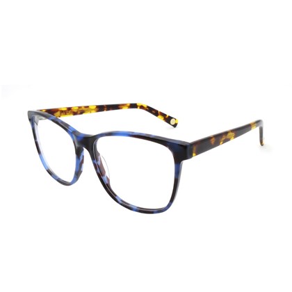 Óculos de grau Livo Rodrigo Demi - Azul + Demi Classico