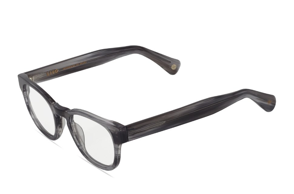 Óculos de grau Livo Sasha - Cinza Rajado-foto-do-produto-1