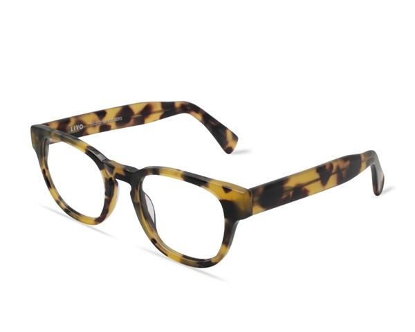 Óculos de grau Livo Sasha - Demi Amarelo
