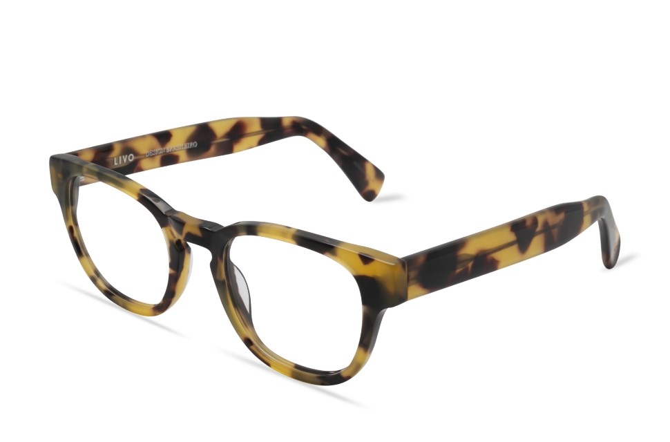 Óculos de grau Livo Sasha - Demi Amarelo-foto-do-produto-1