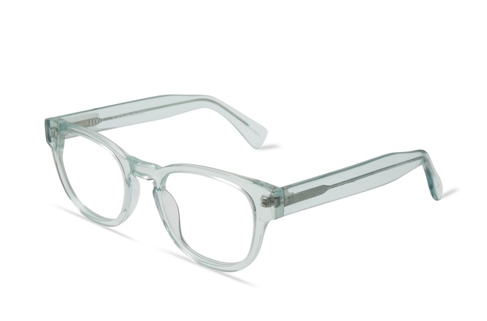 Óculos de grau Livo Sasha - Verde Cristal-foto-do-produto-1