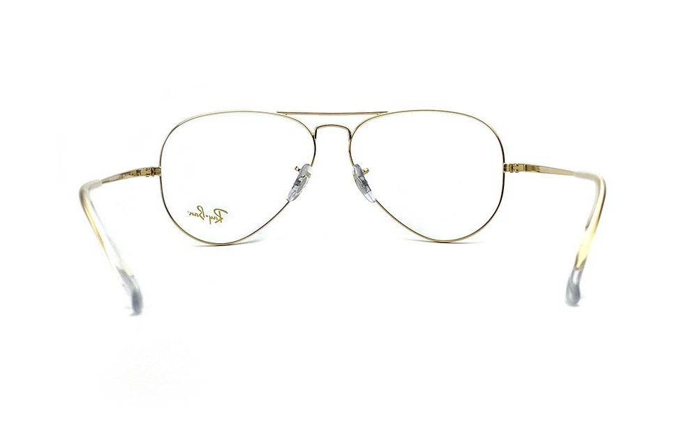 Óculos de grau Ray-Ban Aviator Metal II RB6489 3086 58-foto-do-produto-4
