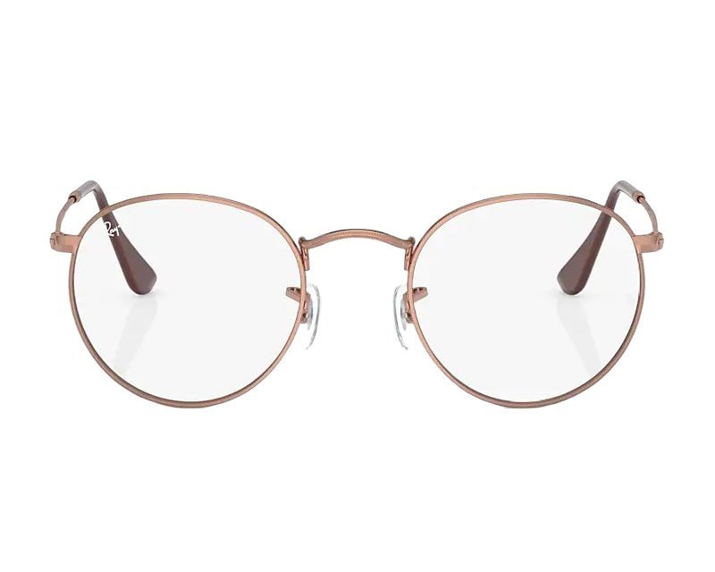 Round metal best sale ray ban glasses