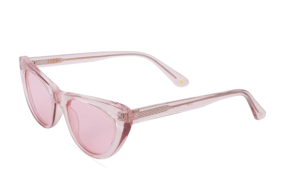 Óculos de Sol Livo Alice - Nude + Rosa-foto-do-produto-1