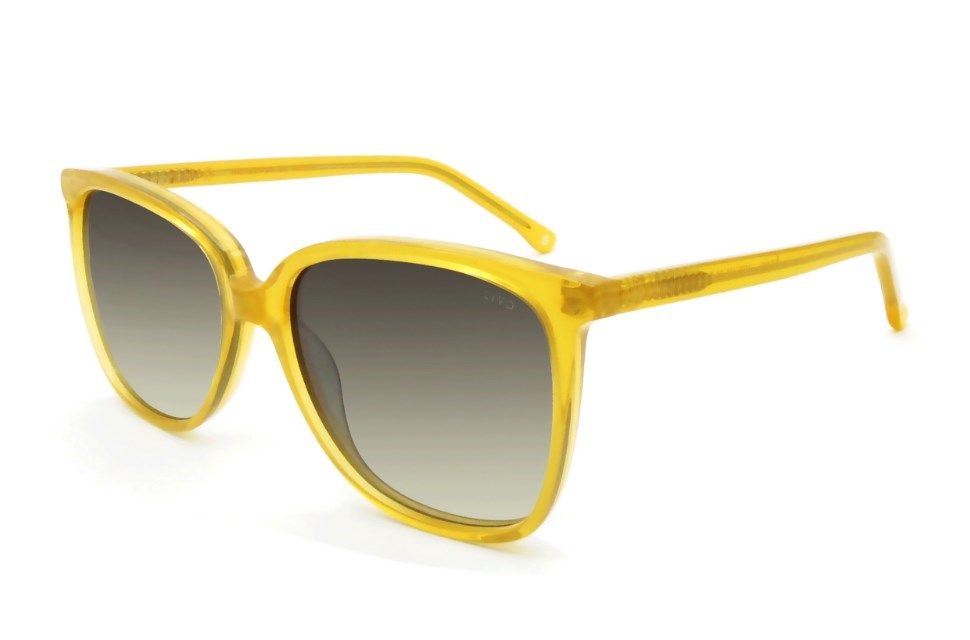 Óculos de Sol Livo Anny - Amarelo-foto-do-produto-1
