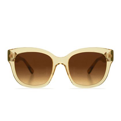 Óculos de Sol Livo Antonella - Ouro + Rajado Amarelo