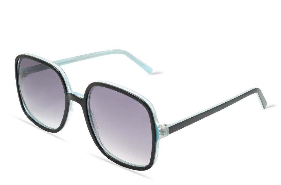Óculos de Sol Livo Eva - Preto + Azul-foto-do-produto-1