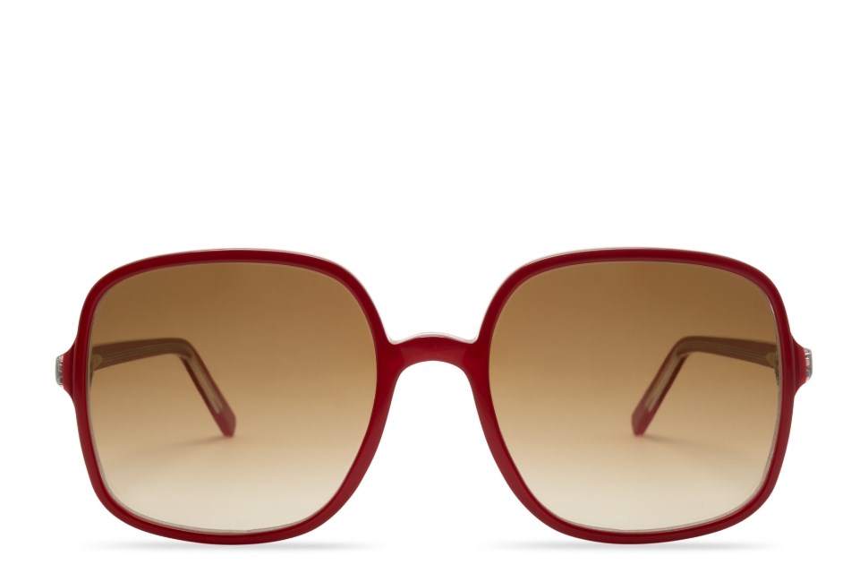 Óculos de Sol Livo Eva - Vermelho + Cristal-foto-do-produto-0
