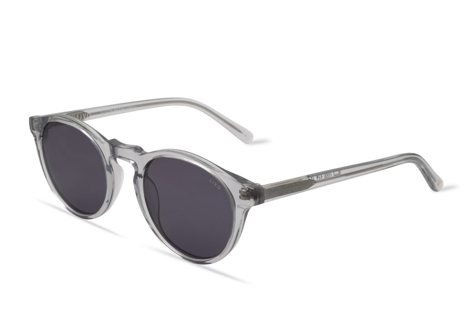 Óculos de Sol Livo Fred - Cinza Cristal-foto-do-produto-1